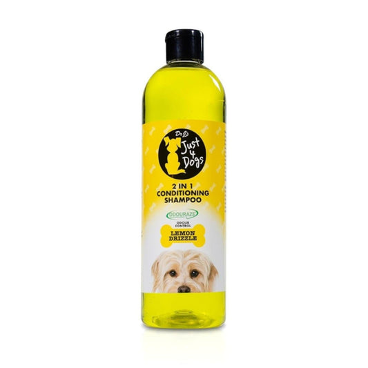 Just 4 Dogs  2 in 1 Conditioning Shampoo Lemon Drizzle 500 ml