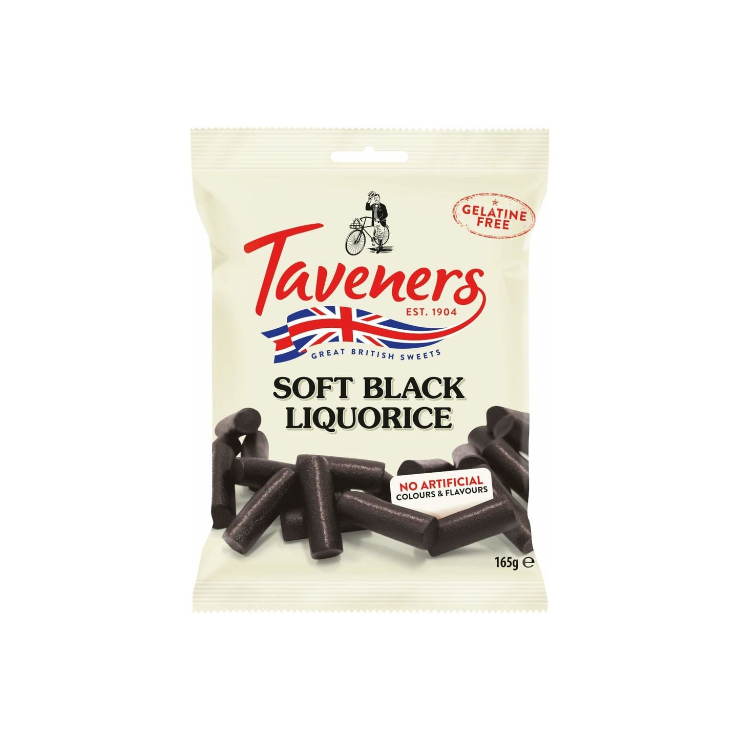 Taverner Black Liquoirice 165 g (Box of 14)