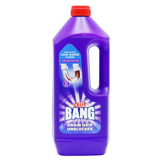 Cillit Bang Drain Hair Unblocker Gel 1Litre
