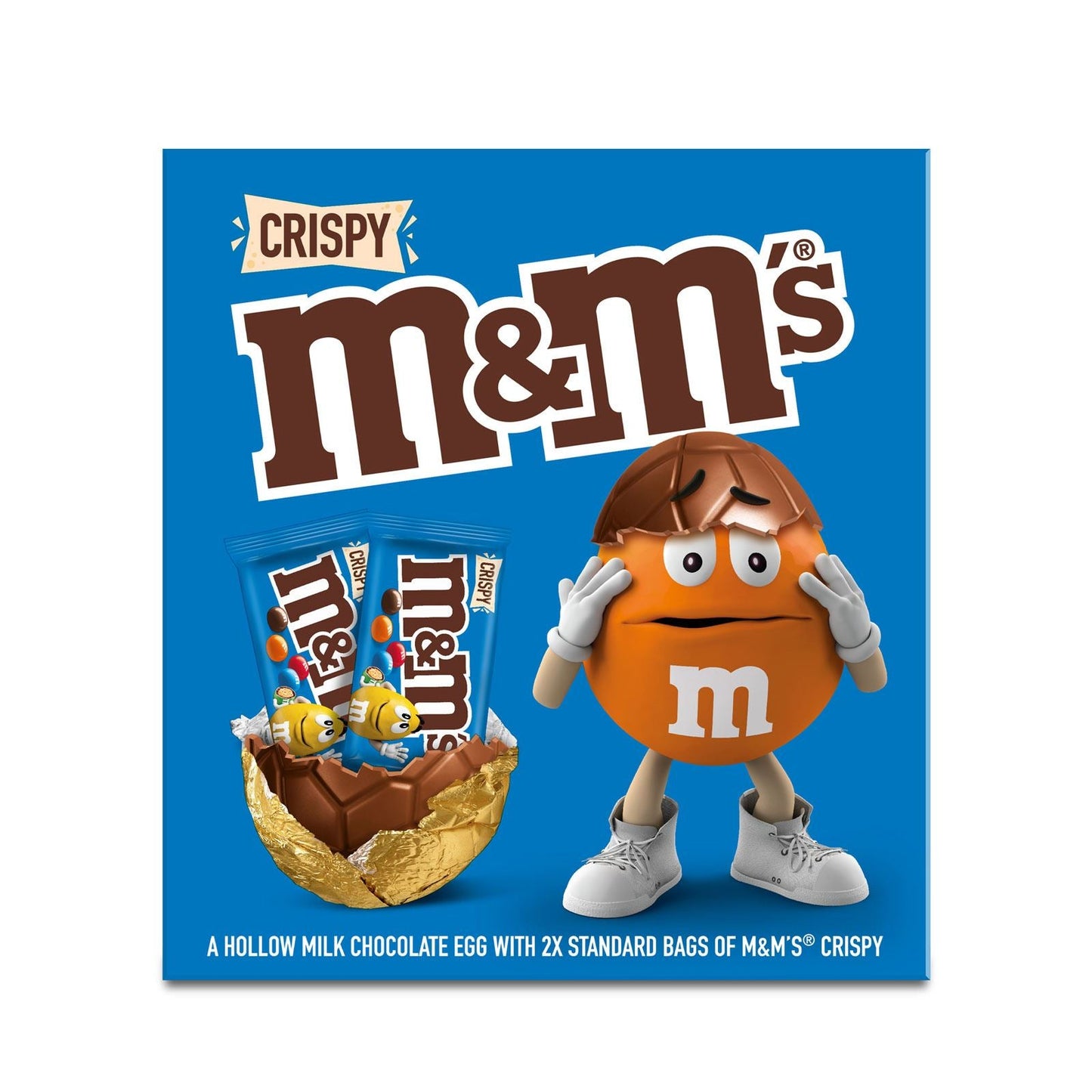 M&M's Crispy Milk Chocolate Large Easter Egg 192g
