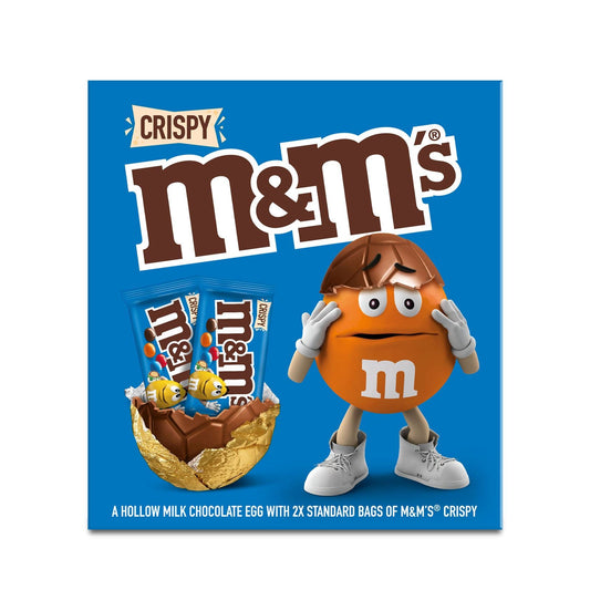 M&M's Crispy Milk Chocolate Large Easter Egg 192g