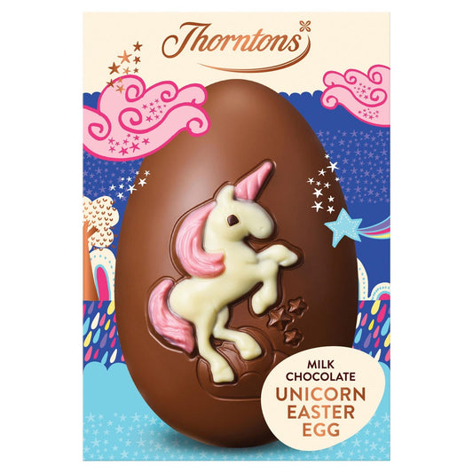 Thorntons Milk Chocolate Unicorn Easter Eggs 151g (Box of 4)