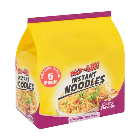 Ko-lee Noodles Curry 5pk 70g
