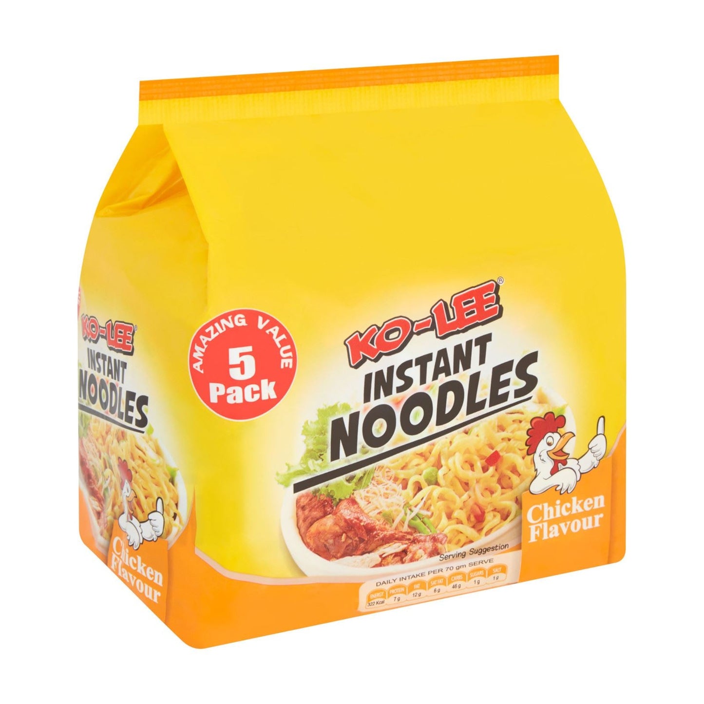 Ko-lee Noodles Chicken 5pk 70g