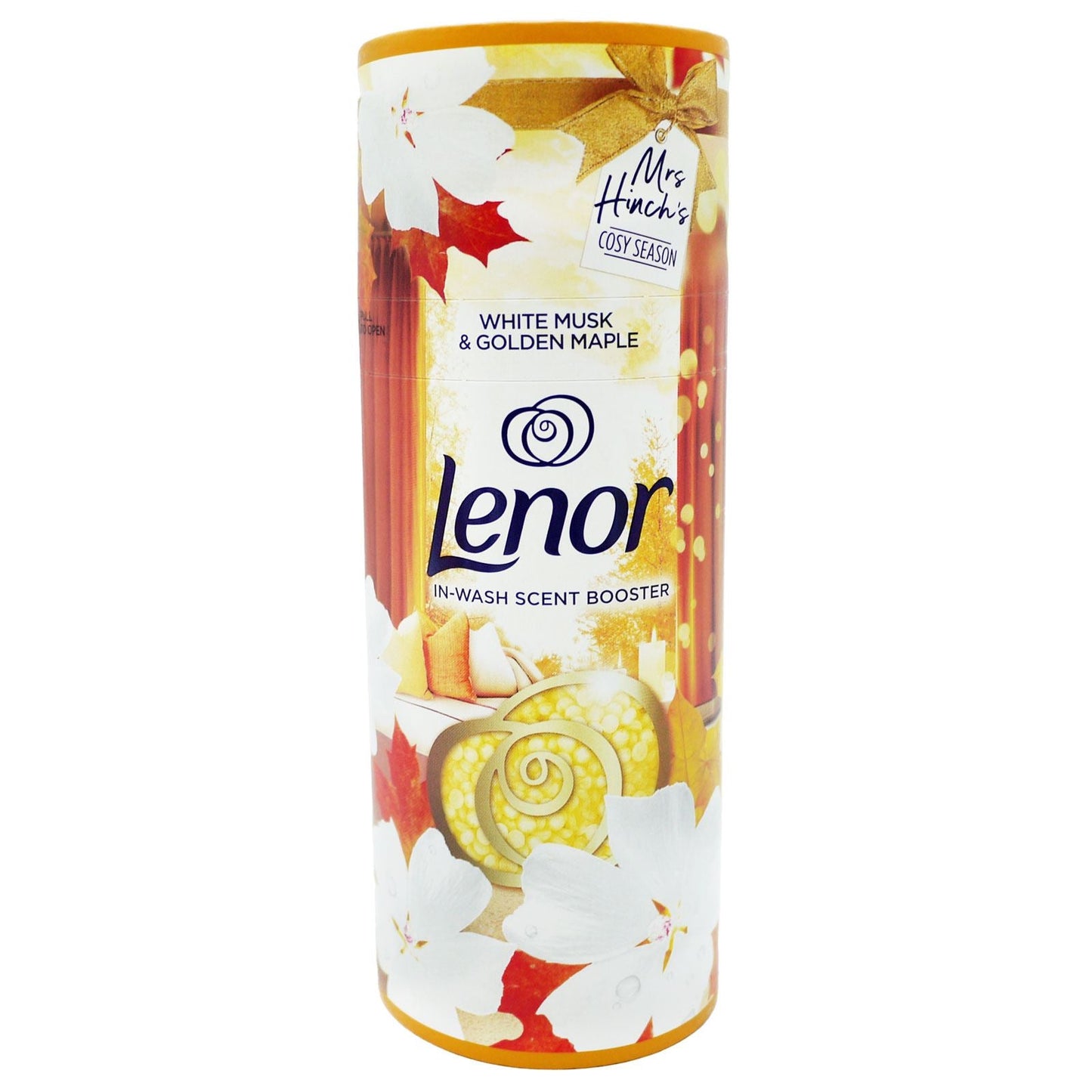 Lenor In-Wash Scent Booster Mrs Hinch Cosy Season White Musk & Golden Maple 176g