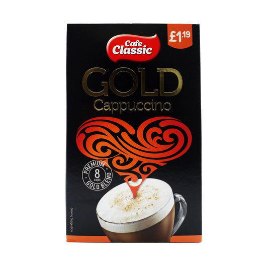 Cafe Classic Cappuccino Sachets Pm £1.19 (Box of 8)