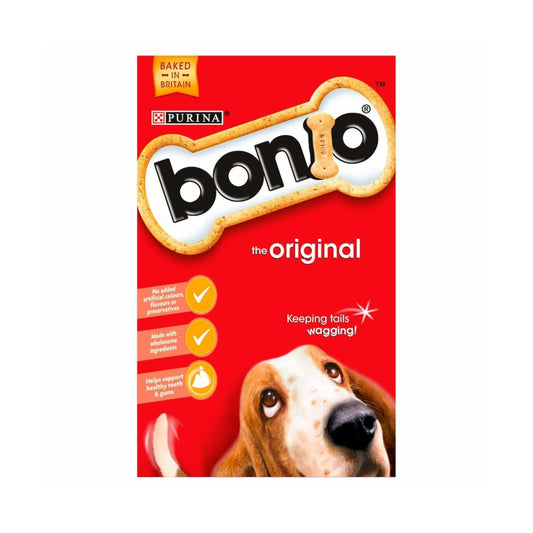 Bonio Original Dog Biscuits 650 g (Box of 5)