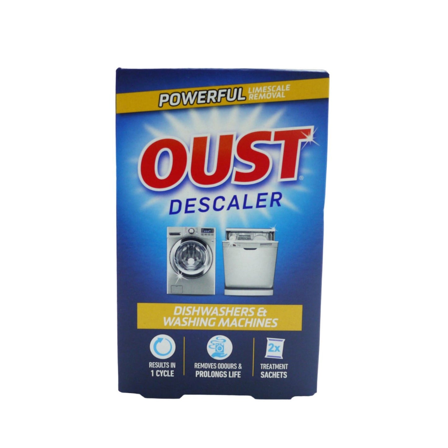 Oust Dishwasher/Machine Cleaner 2 Sachets