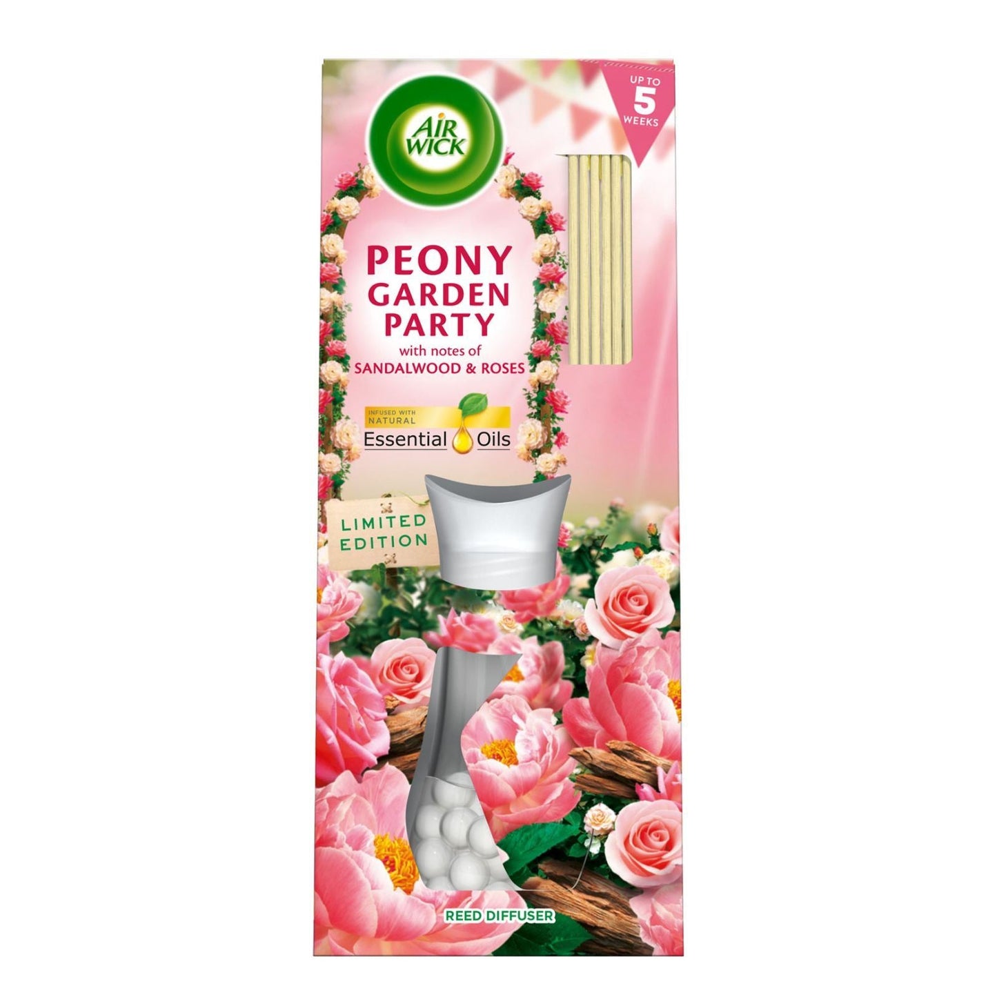 Air Wick Reed Diffuser Peony Garden Party 33ml