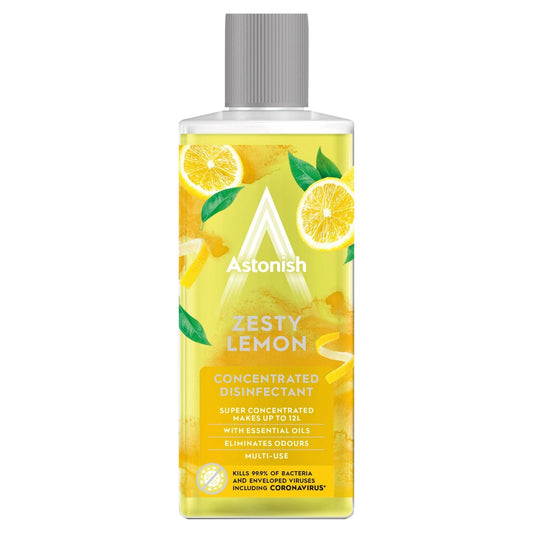 Astonish  Concentrated Disinfectant Zesty Lemon 300ml