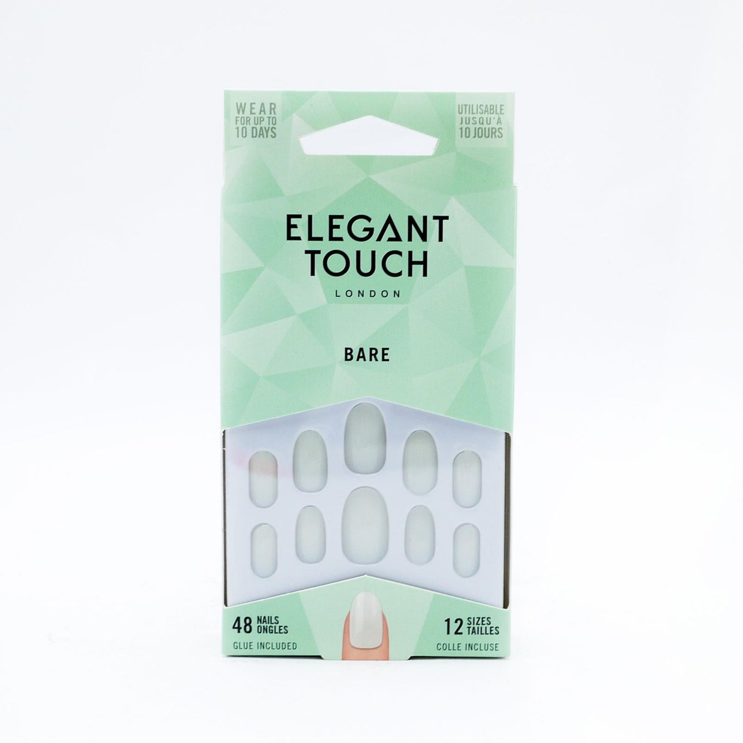 Elegant Touch False Nails Bare 48 count (Pack of 1)