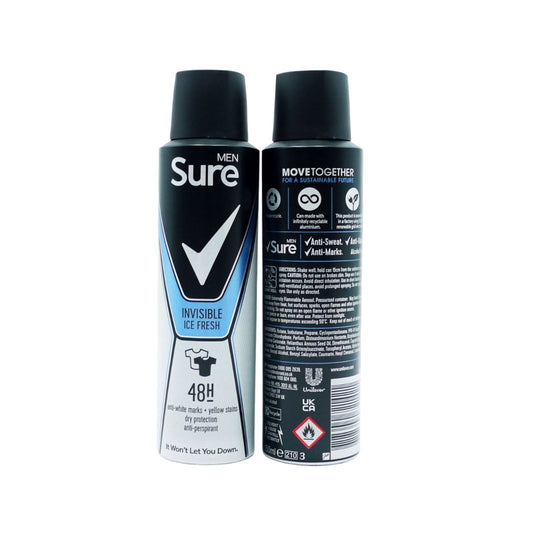 Sure Invisible Ice Fresh Anti-Perspirant Deodorant 150 ml