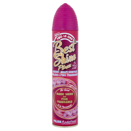 Aristowax Shine and Polish Spray, Multi Surface Furniture Polish for Wood, Glass, Appliances, Enhancing Polish 300ml